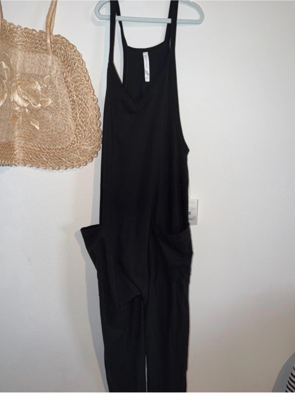 Altar'd State Black Relaxed Pocket Jumpsuit